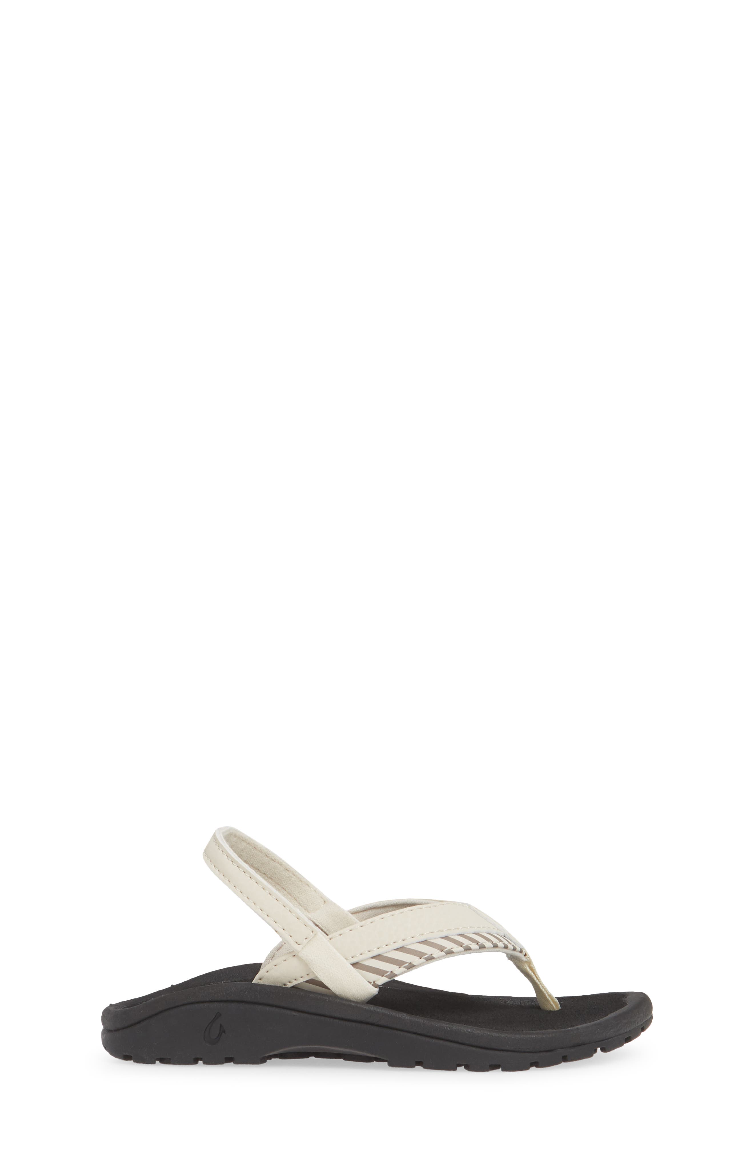 'Ohana Koa Sandal, Alternate, color, BONE/ STRIPE