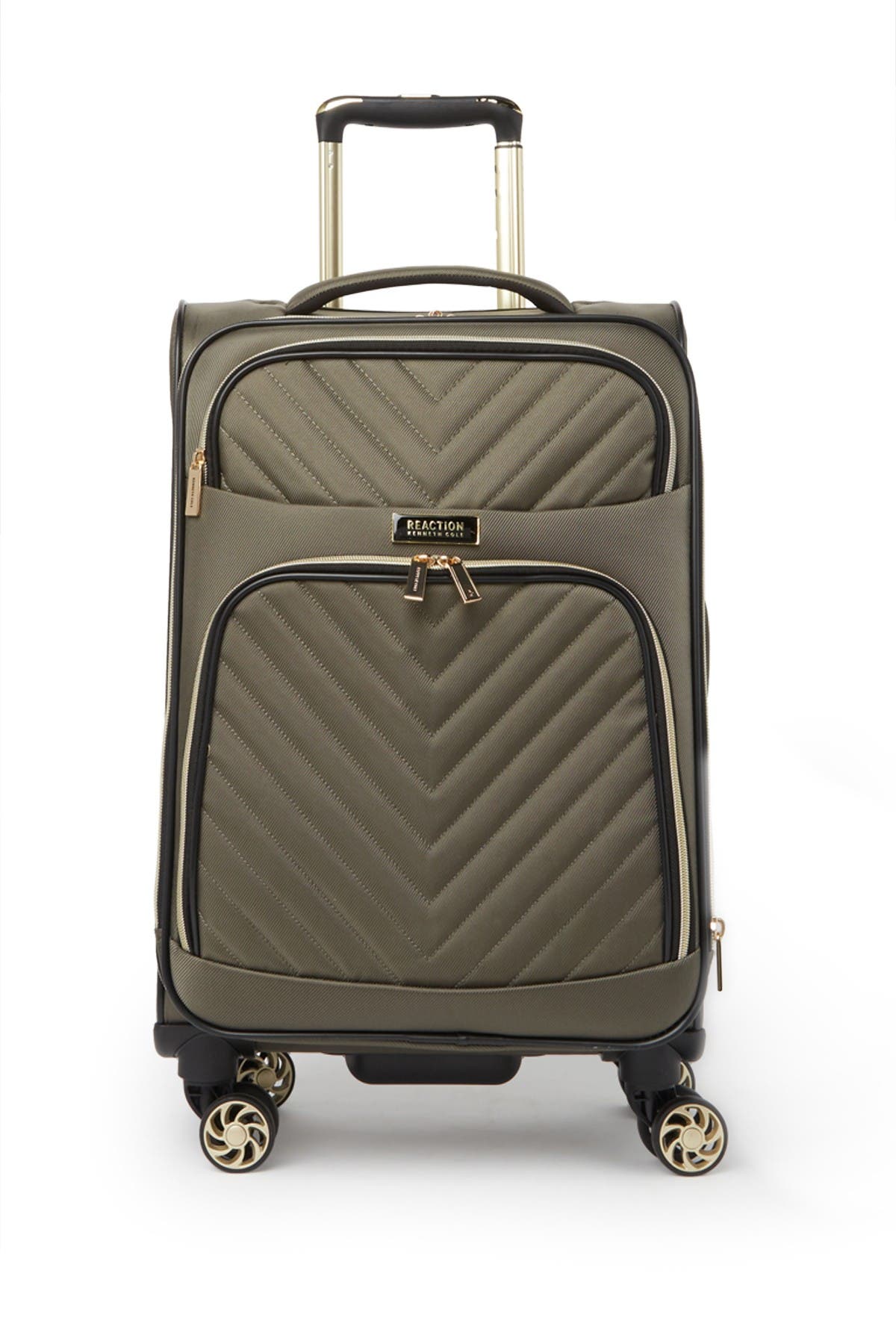 Kenneth Cole Chelsea Chevron Quilt Expandable 8-Wheel Luggage ...