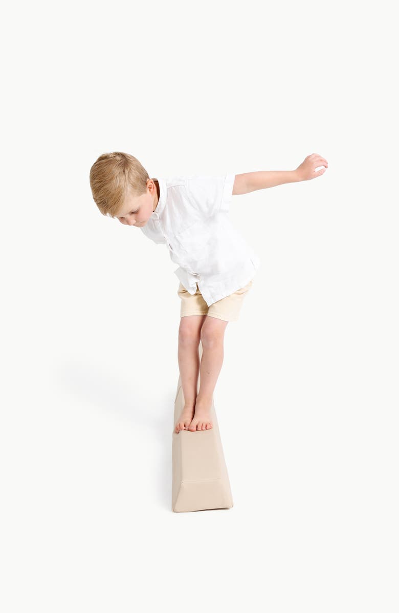 GATHRE Faux Leather Balance Beam, Alternate, color, Millet