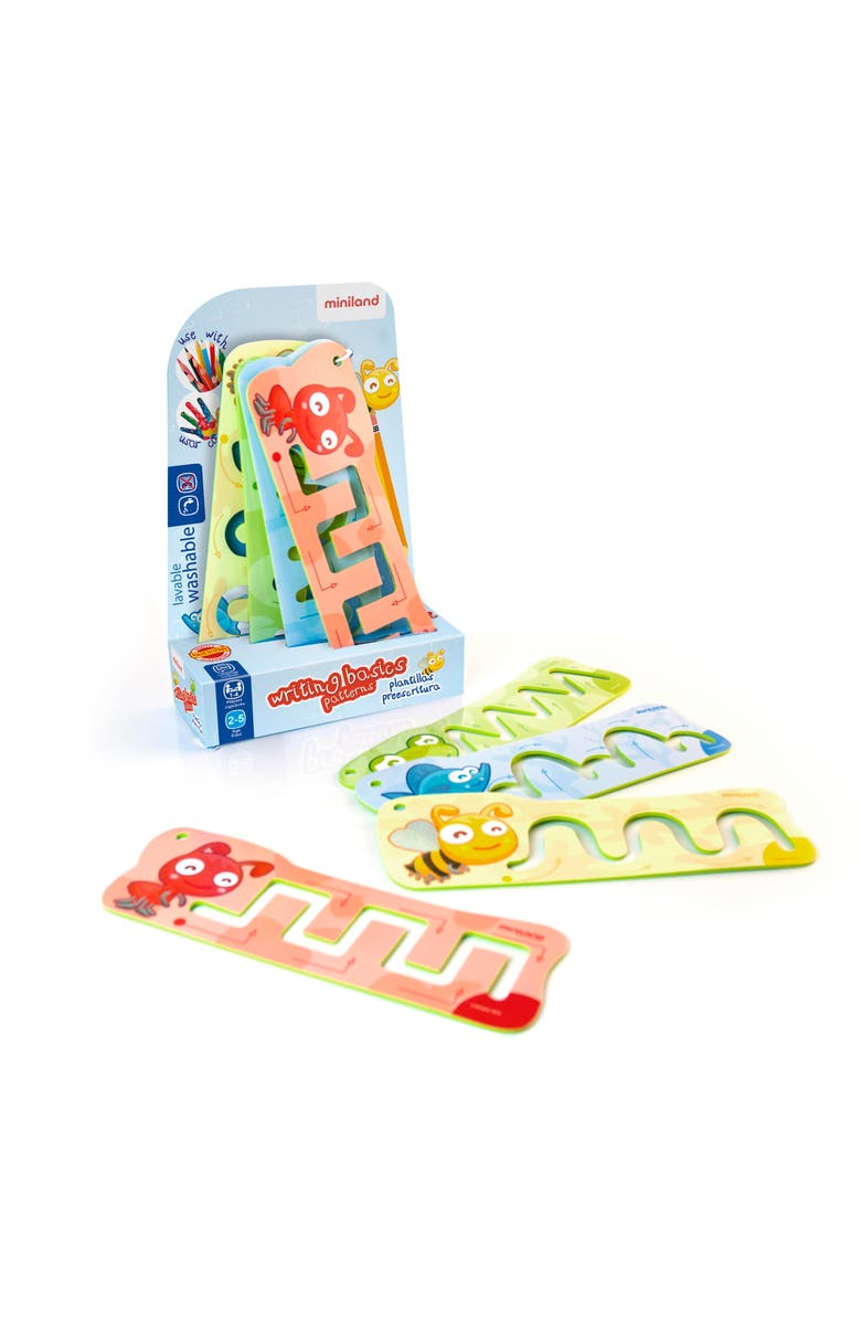 Miniland Pre-Writing Basics Patterns, Main, color, Multi