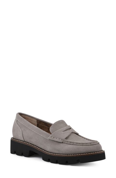 Gunner Lug Sole Platform Penny Loafer (Women)