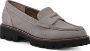 White Mountain Footwear Gunner Lug Sole Platform Penny Loafer
