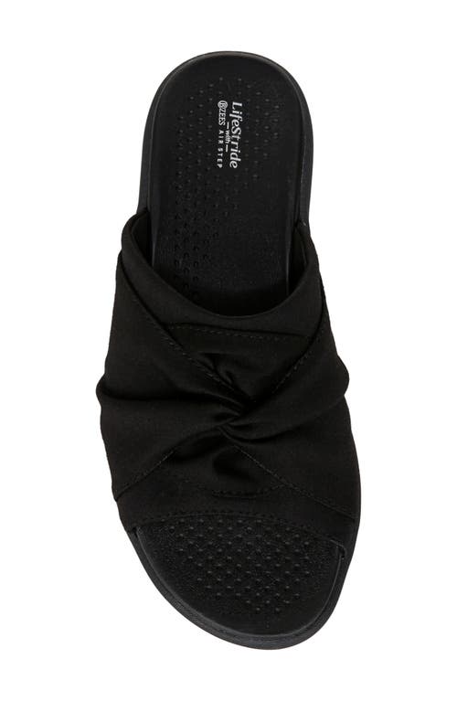Bzees Cherish Slide Sandal In Black