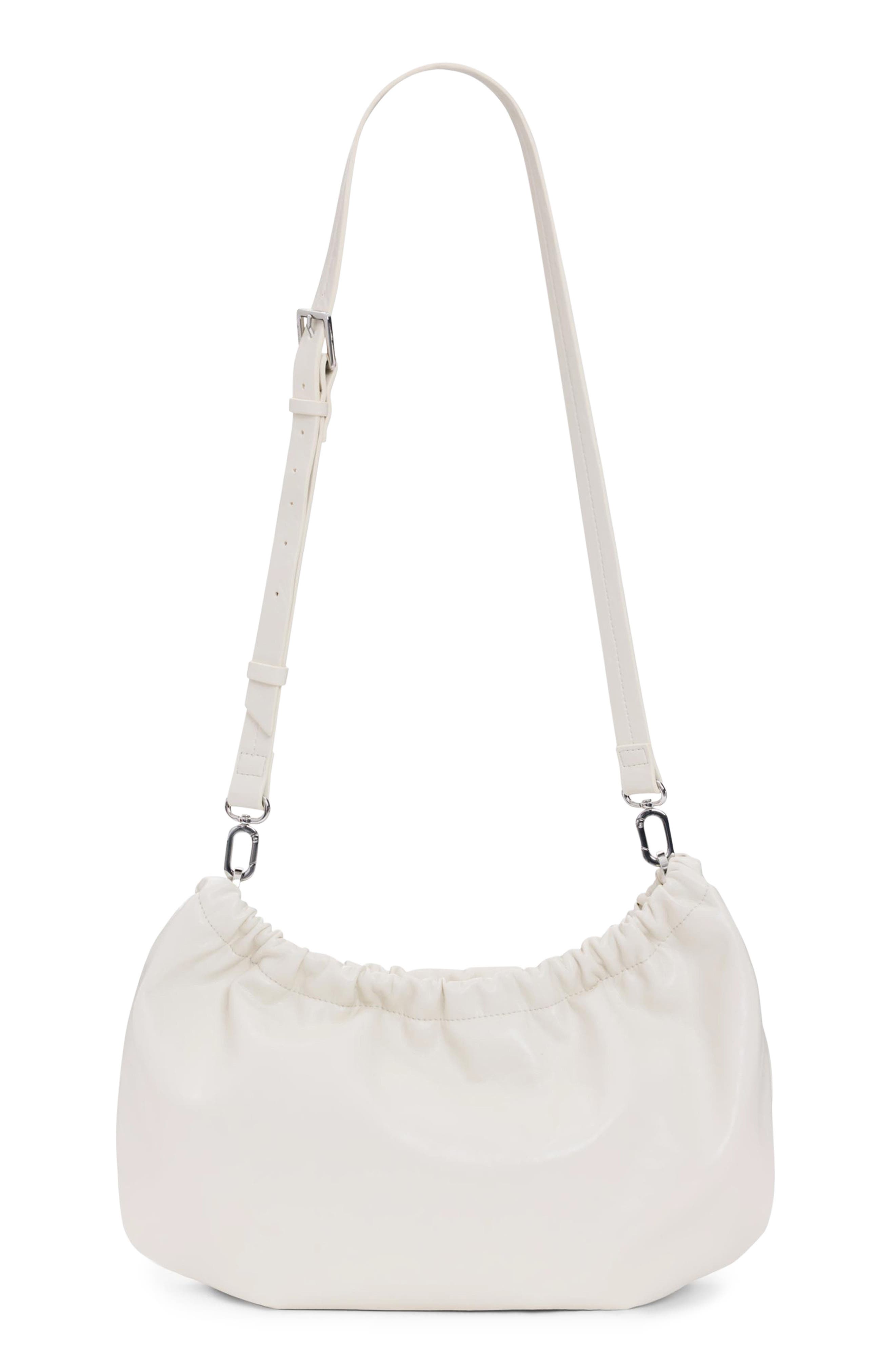 Desigual Faux Leather Shoulder Bag, Alternate, color, Medium Beige