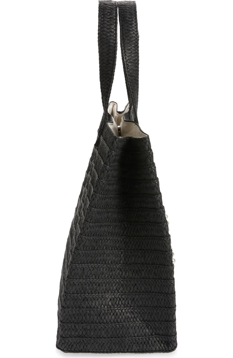 BTB Los Angeles Je T-aime Straw Tote, Alternate, color,