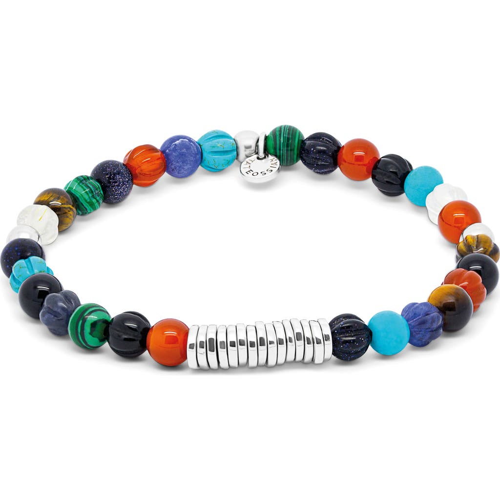 Tateossian Men's Classic Discs Beaded Bracelet in Multicolor  product