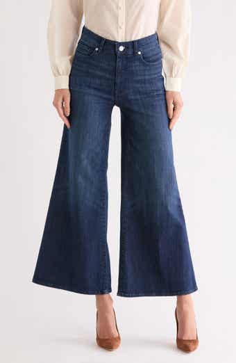 Le Palazzo Crop Wide Leg Jeans