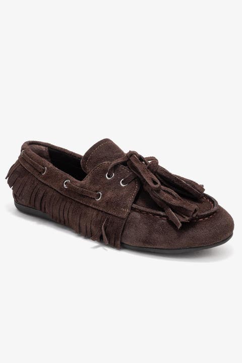 Fenora Leather Tassel Loafer