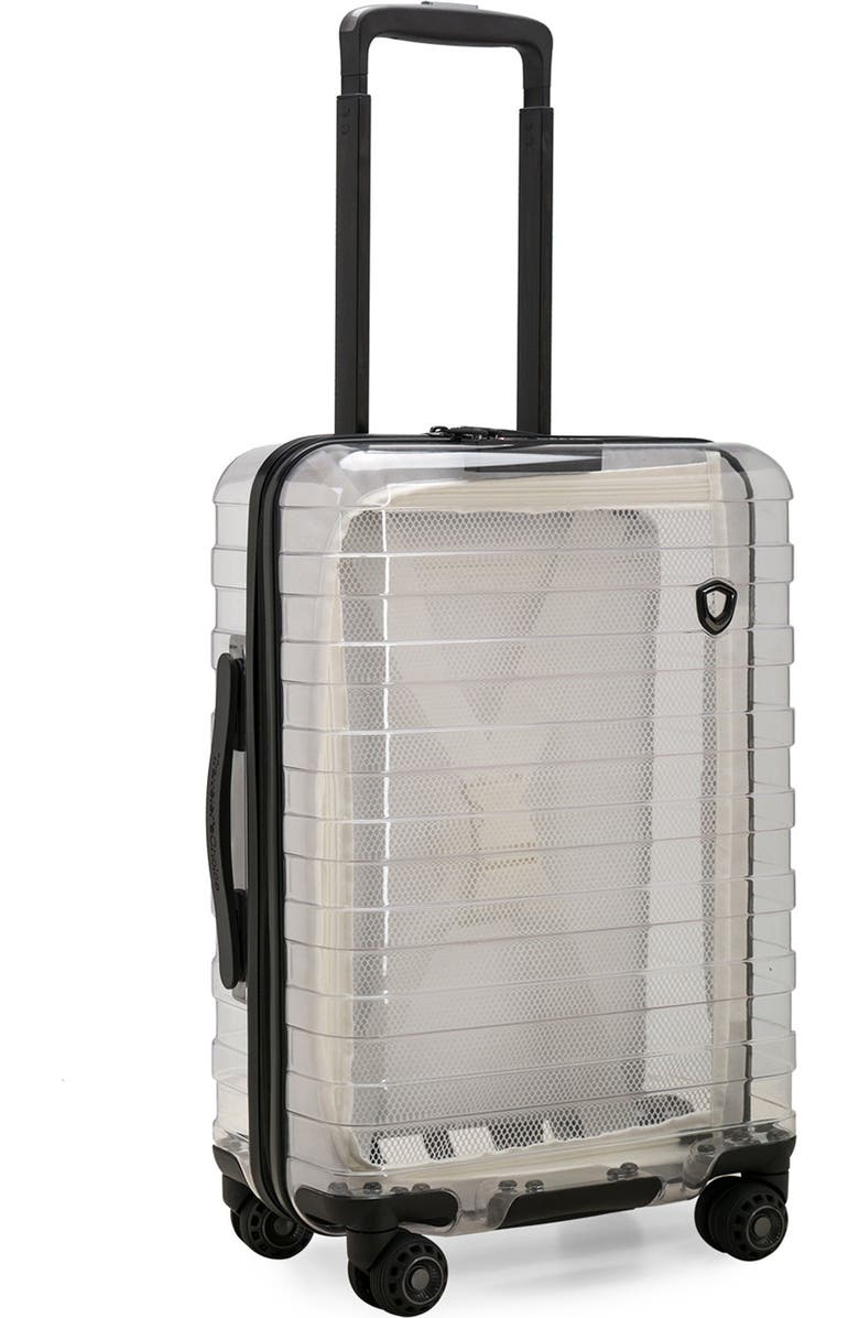 TRAVELERS CHOICE Millennial Special Edition 21" Hardside Carry-On Spinner & Power Bank, Main, color,