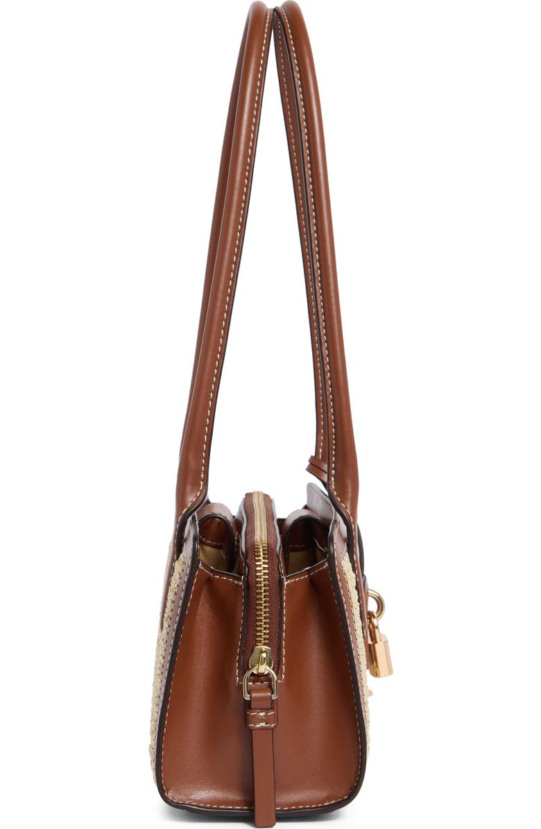 Marc Jacobs Woven Satchel Shoulder Bag, Alternate, color, Natural