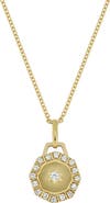 Bony Levy BL Icon Diamond Octagonal Pendant Necklace