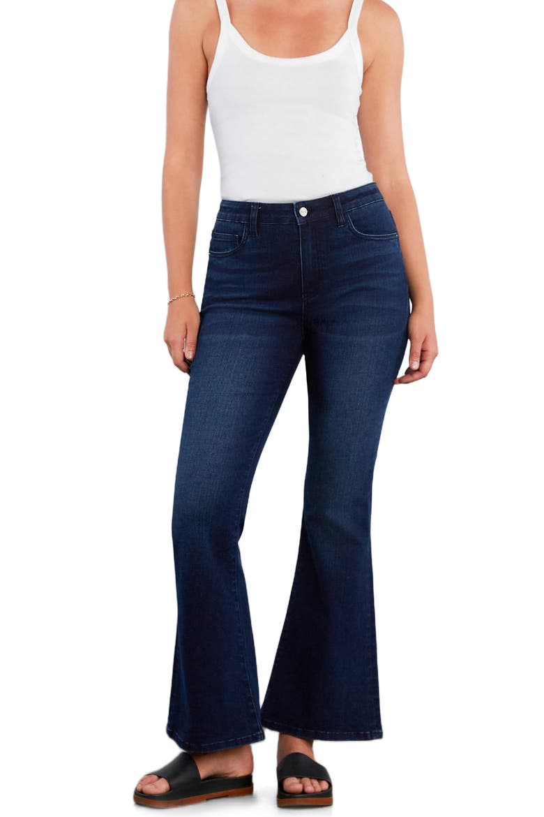 Perfect Flare Jeans, Alternate, color, RESORT BLUE