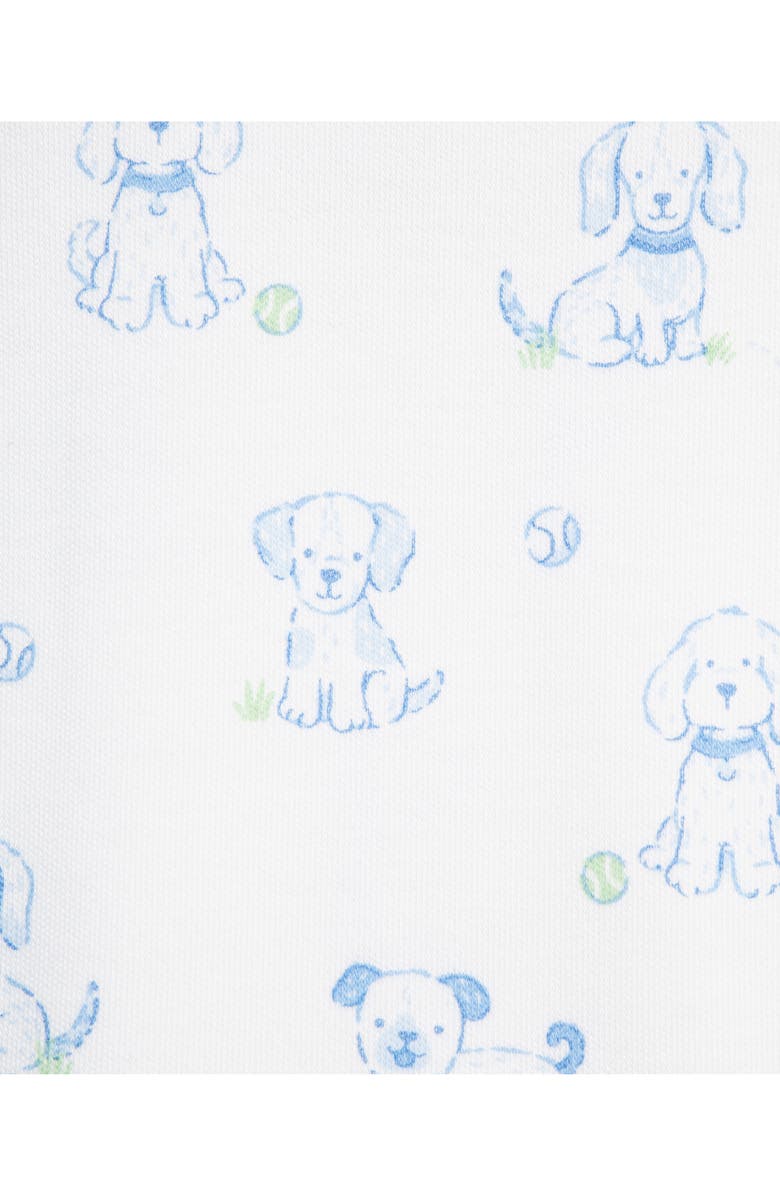 Little Me Puppies 5-Piece Assorted Bodysuits & Pants Set, Alternate, color, Blue