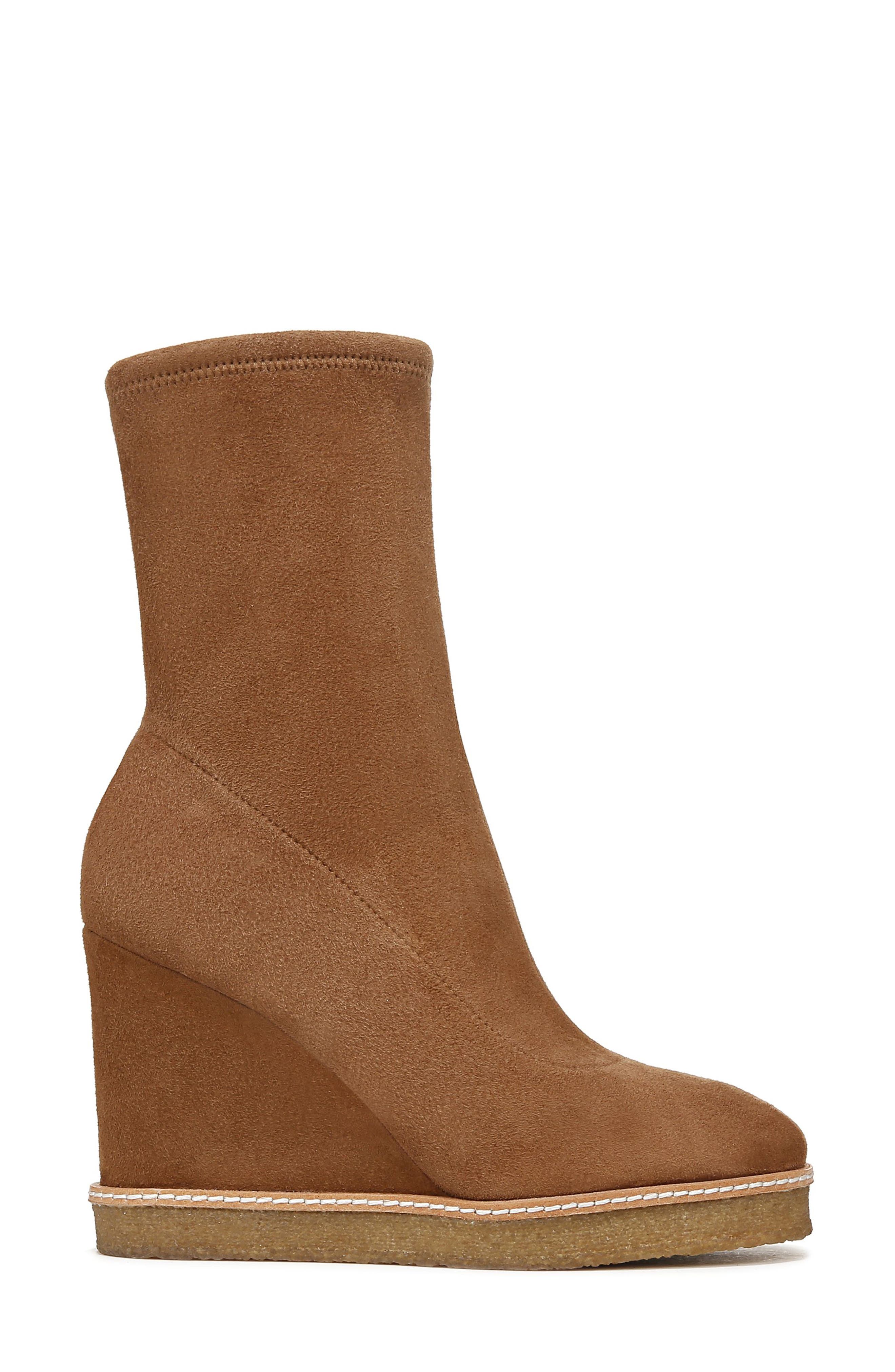 Arlo Wedge Boot, Alternate, color, HAZELWOOD