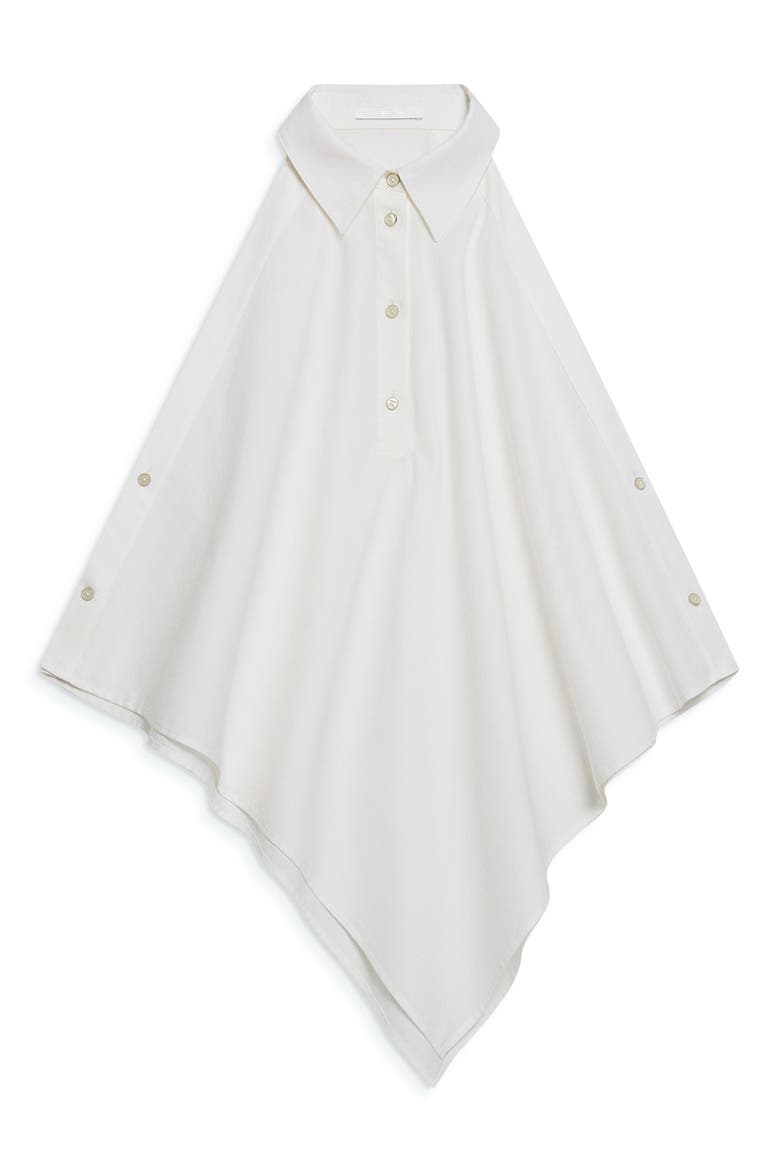 Sleeveless Cotton Shirt, Alternate, color, WHITE