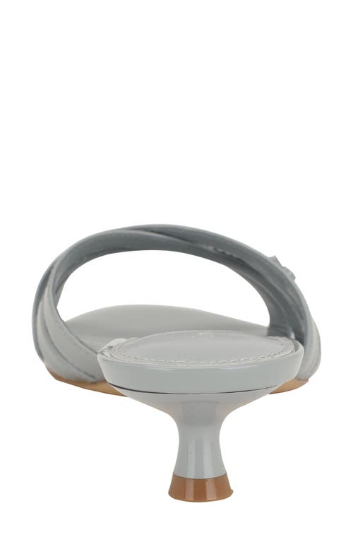 CALVIN KLEIN CALVIN KLEIN GABBIE KITTEN HEEL SLIDE SANDAL 