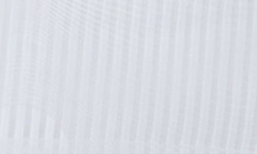 Akris Hatband Ruffle Rib Skirt In Pure White