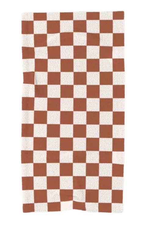 Handloomed Checkered Table Runner