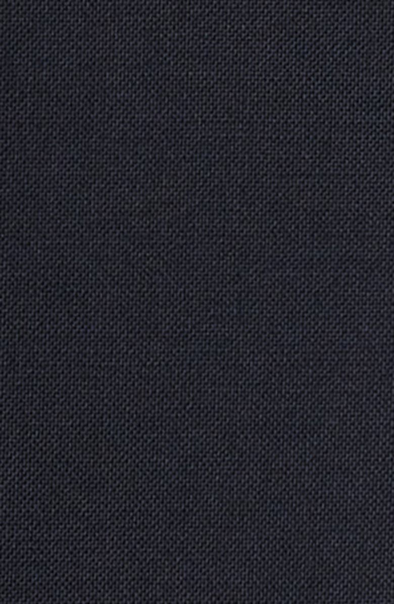 AllSaints Ross Slim Fit Solid Black Wool Sport Coat Suit Separate, Alternate, color, 