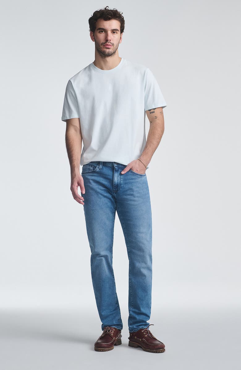 Mavi Jeans Basic Stretch Cotton Crewneck T-Shirt, Alternate, color, White