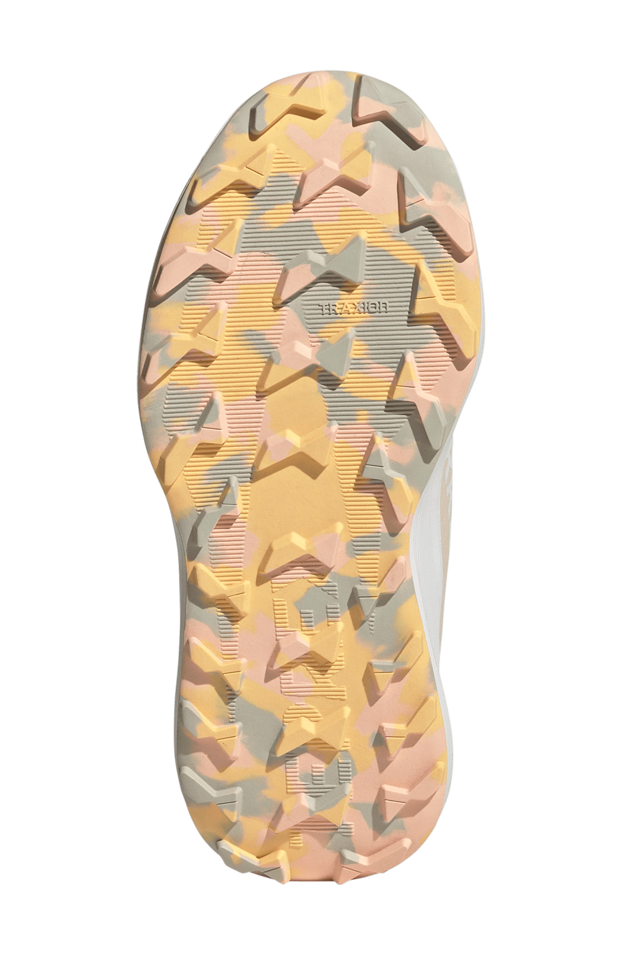 adidas Terrex Agravic Running Shoe, Alternate, color, Taupe/ White/ Tangerine