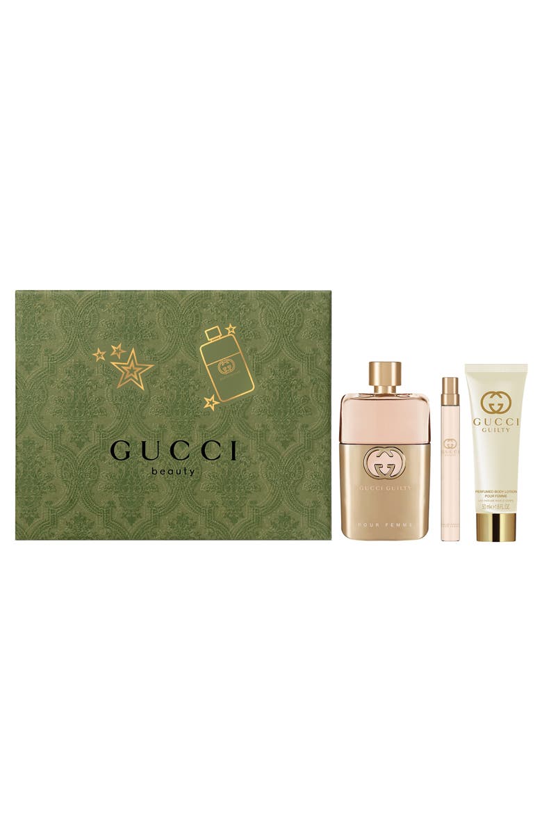 Gucci Guilty Eau de Toilette Gift Set $222 Value, Main, color, 