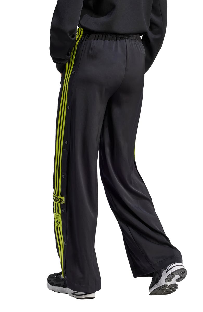 adidas Originals Adibreak Wide Leg Satin Track Pants, Alternate, color,