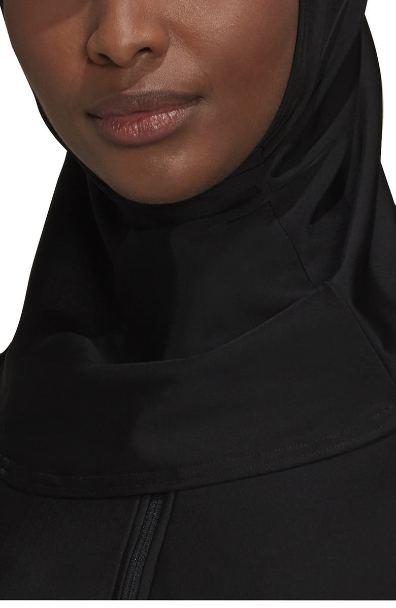 adidas 3-Stripes Swim Hijab, Alternate, color,