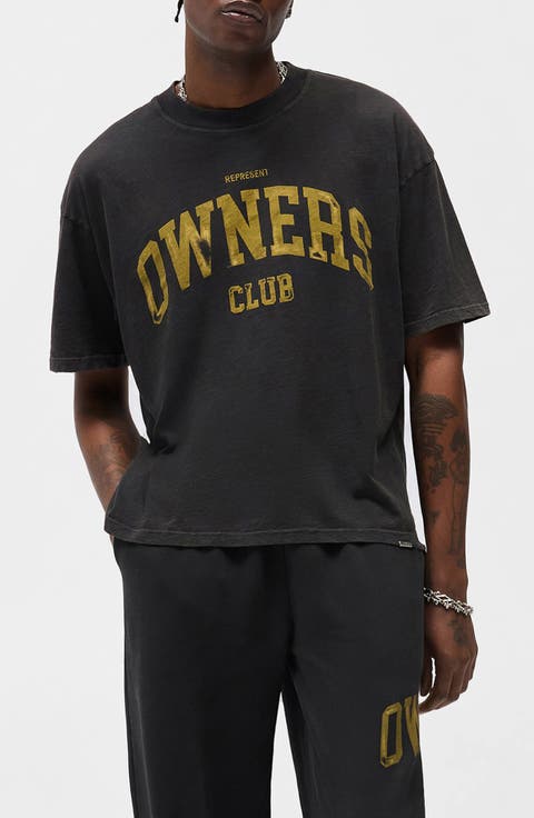 Owners' Club Cotton Logo Graphic T-Shirt