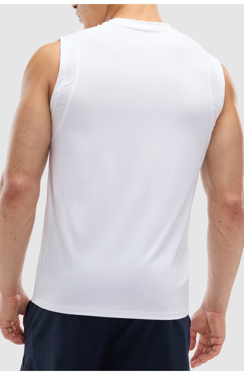 Peloton Essential Performance Muscle Tank, Alternate, color, White