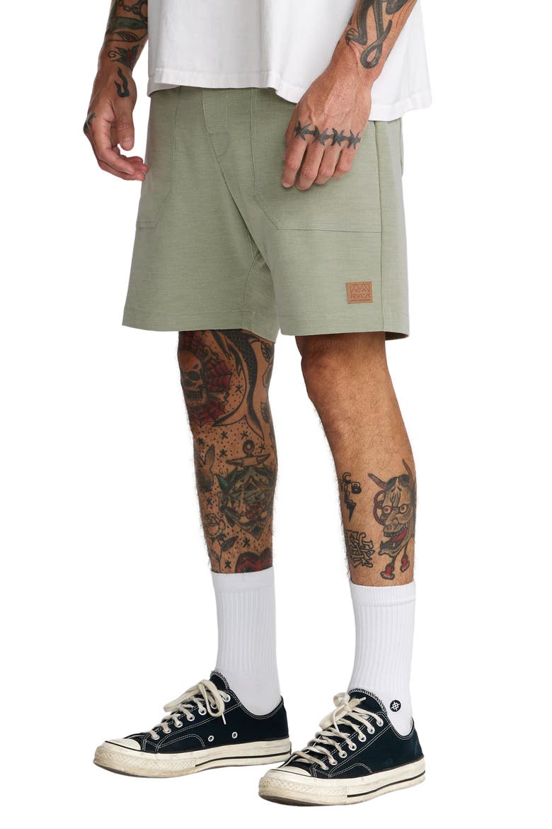Brophy Hybrid Shorts, Alternate, color, LIGHT OLIVE