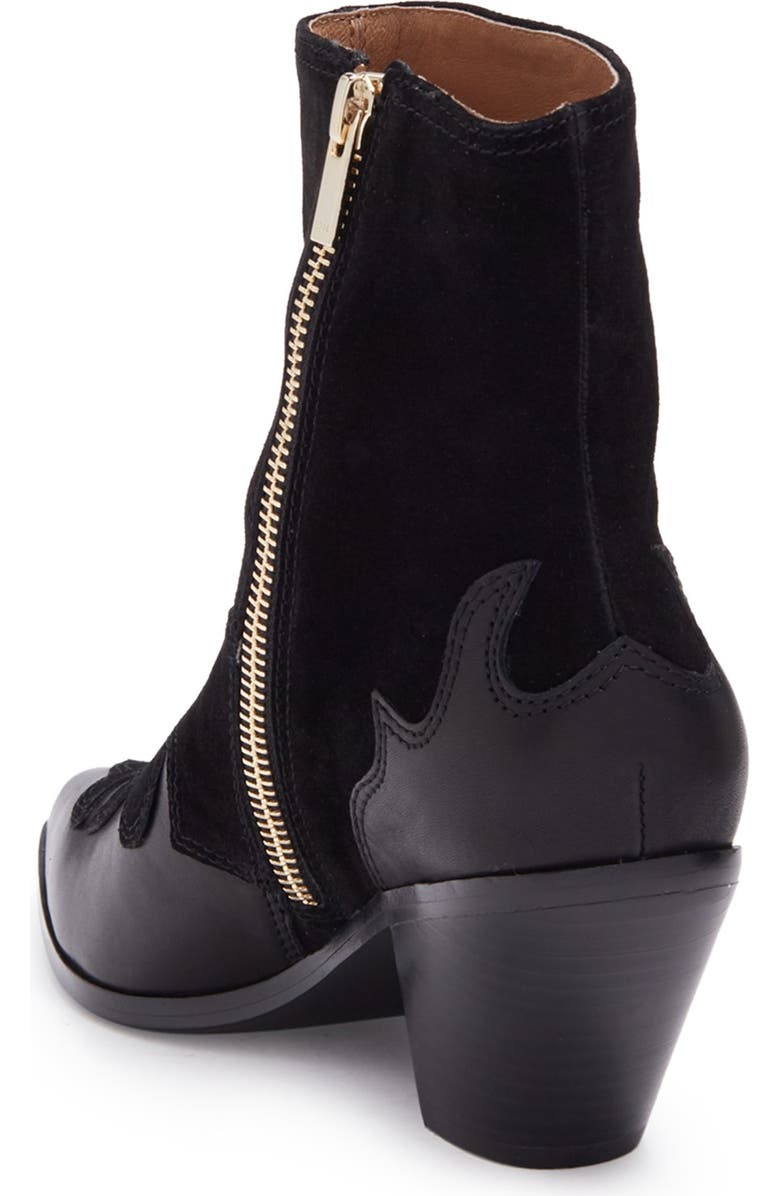 Joie Rafa Suede Western Ankle Boot, Main, color,