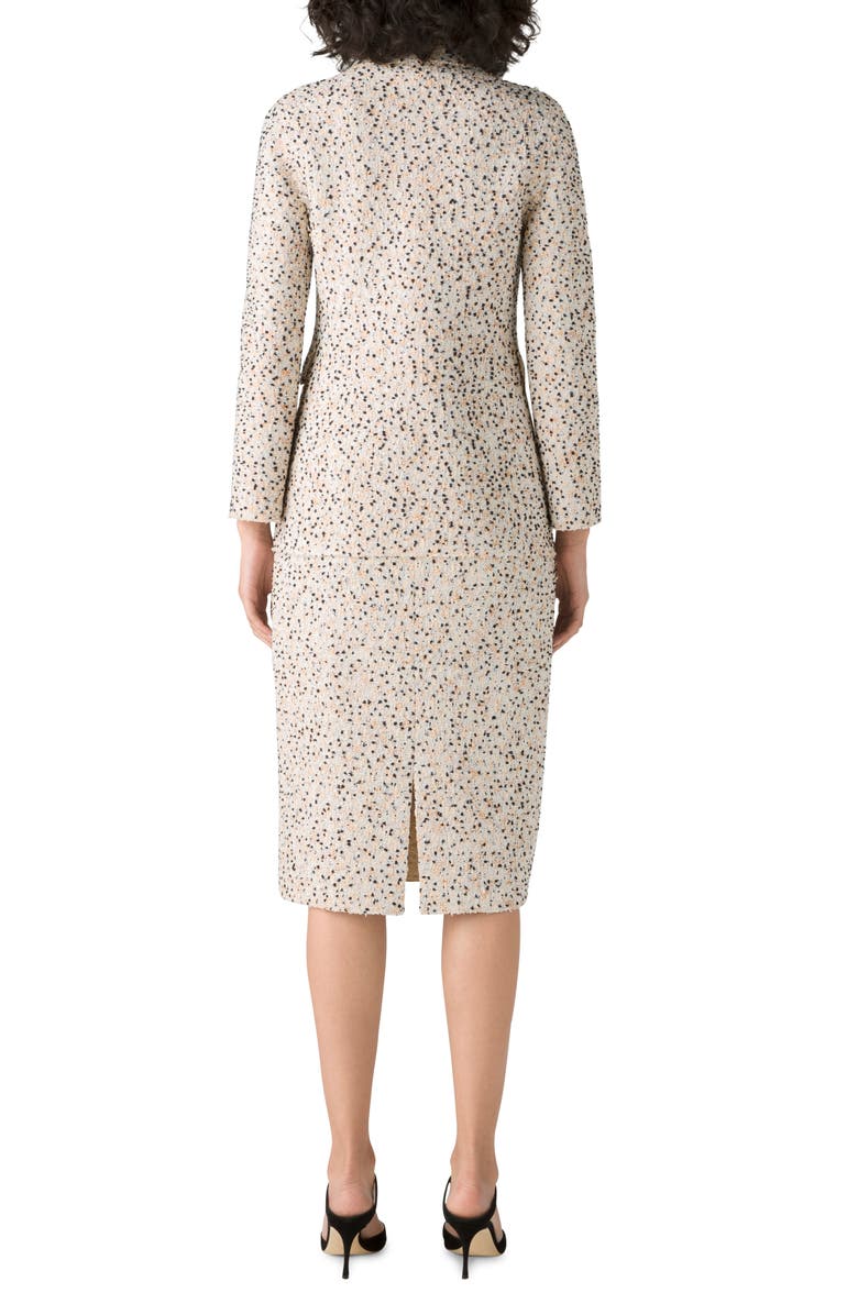 St. John Collection Textured Bouclé Tweed Knit Jacket, Alternate, color,