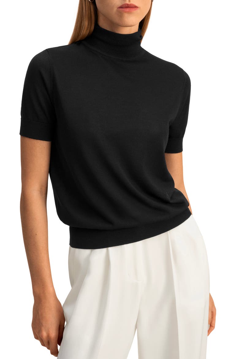 Women's Solomon Sweater, Main, color, Black
