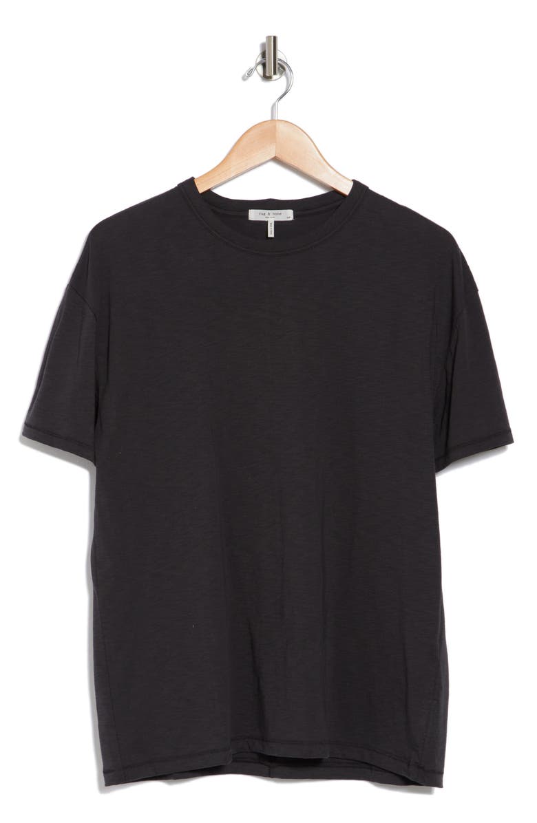 rag & bone Slub Boyfriend Fit Crew Tee, Alternate, color,