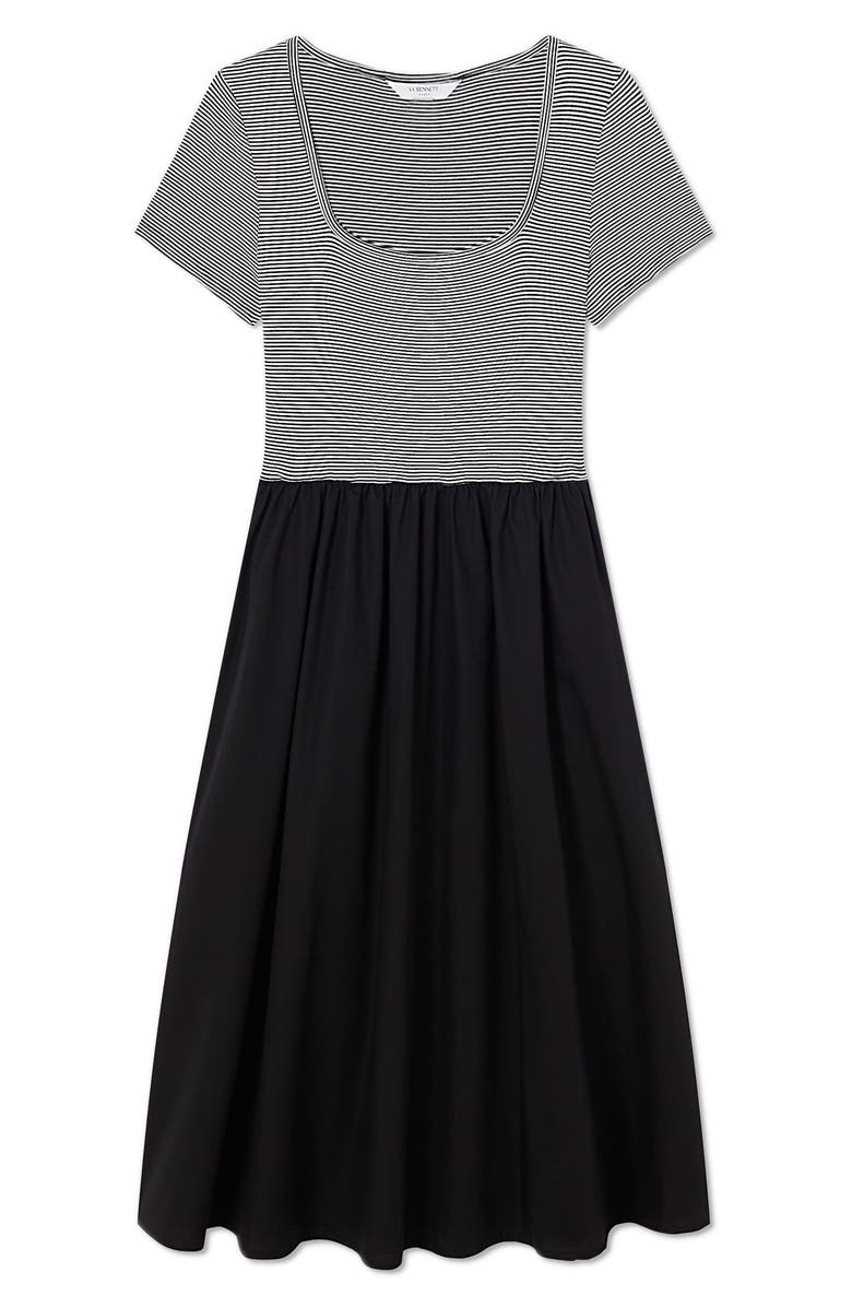 LK Bennett Serina Stripe Midi Dress, Alternate, color,