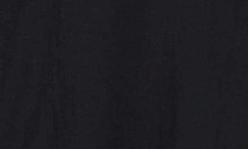 Boho Me Lace Inset Button-up Shirt In Black
