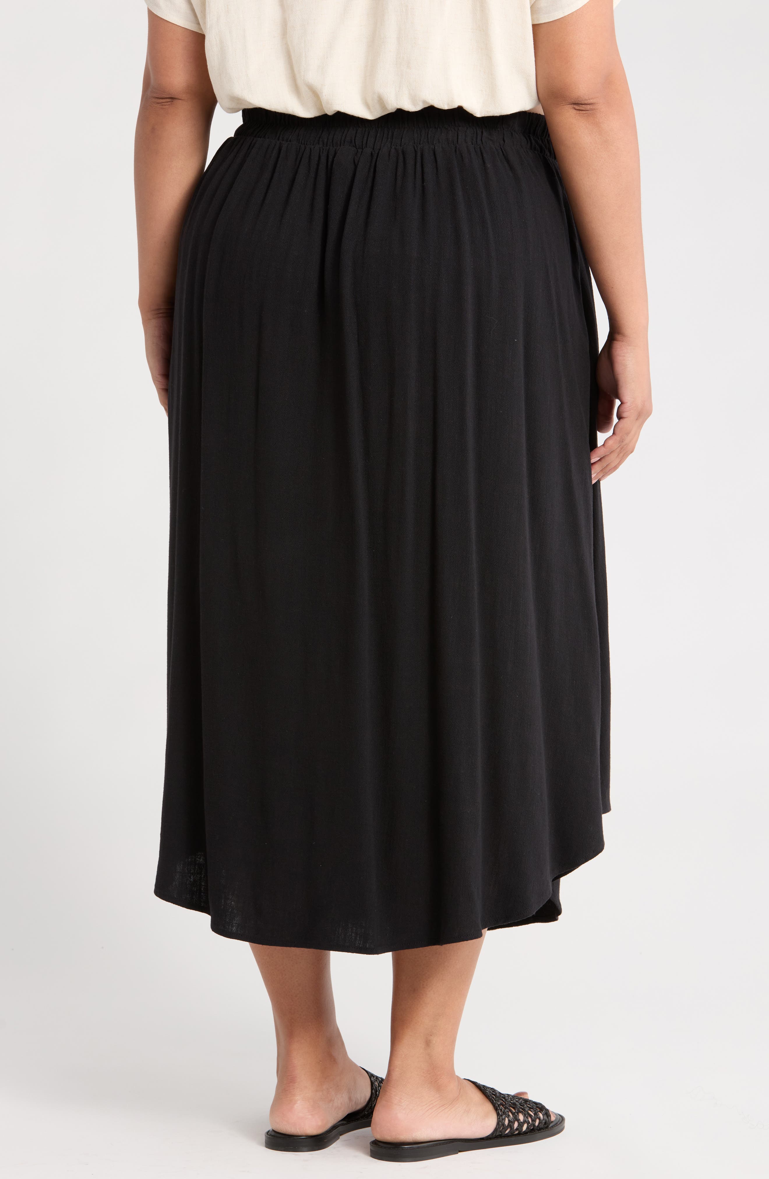 Curved Hem Pull-On Skirt - image 2