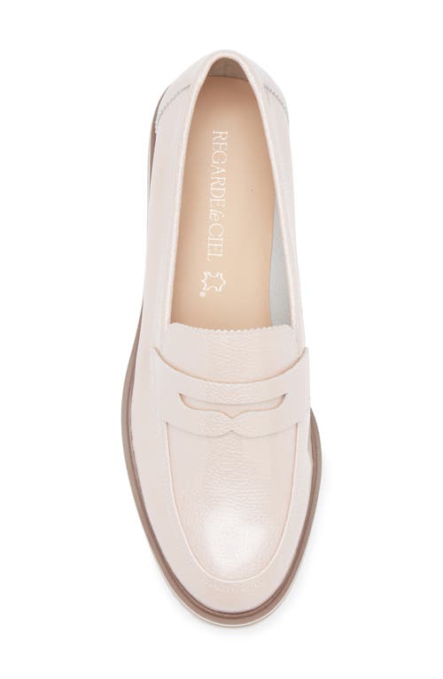 Regarde Le Ciel Dalma Penny Loafer In Rock Nude