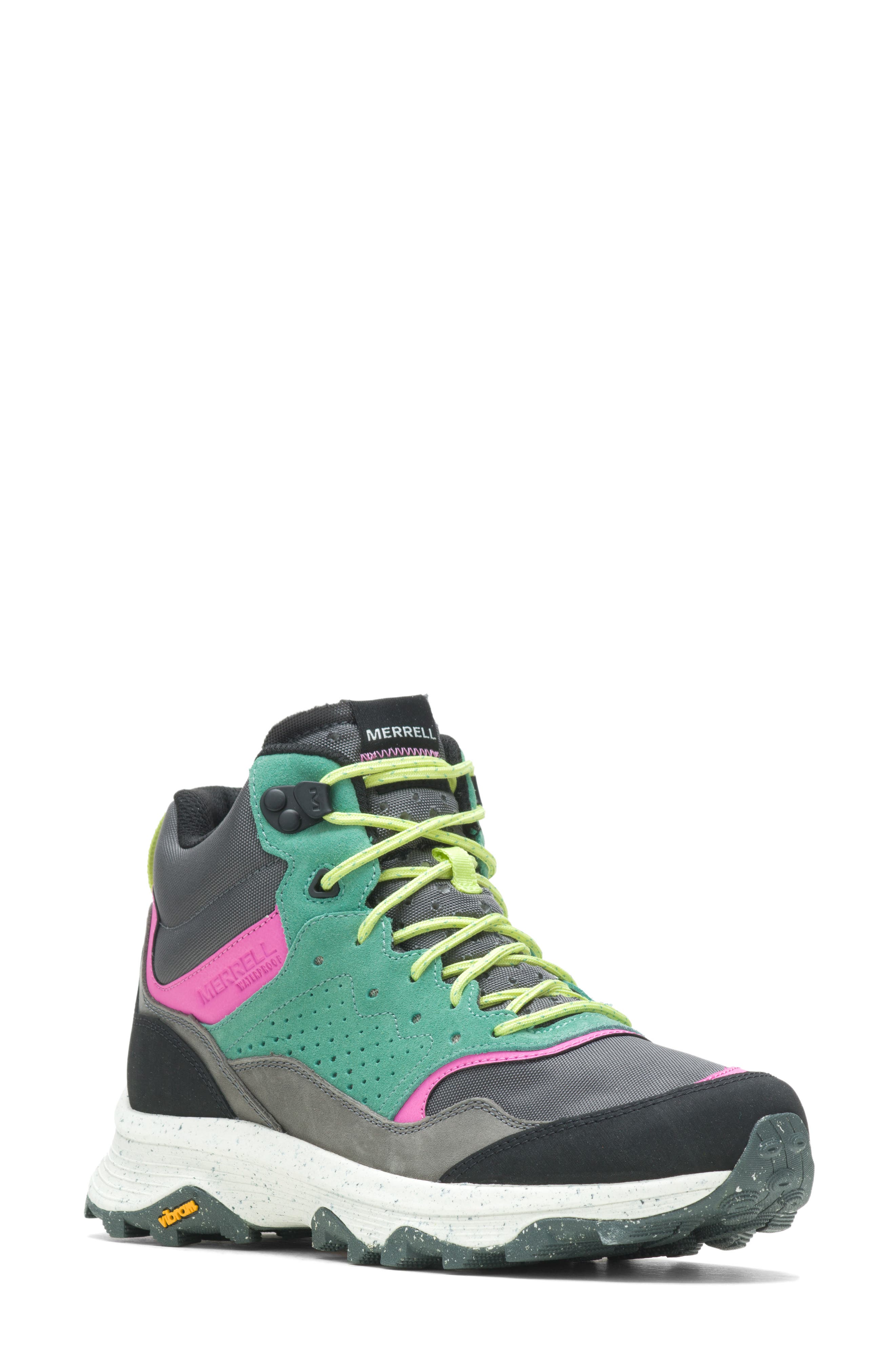 Merrell Speed Solo Mid Waterproof Hiking Boot, Main, color, 