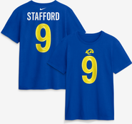 Nike Men's Nike Matthew Stafford Royal Los Angeles Rams Name & Number T-Shirt