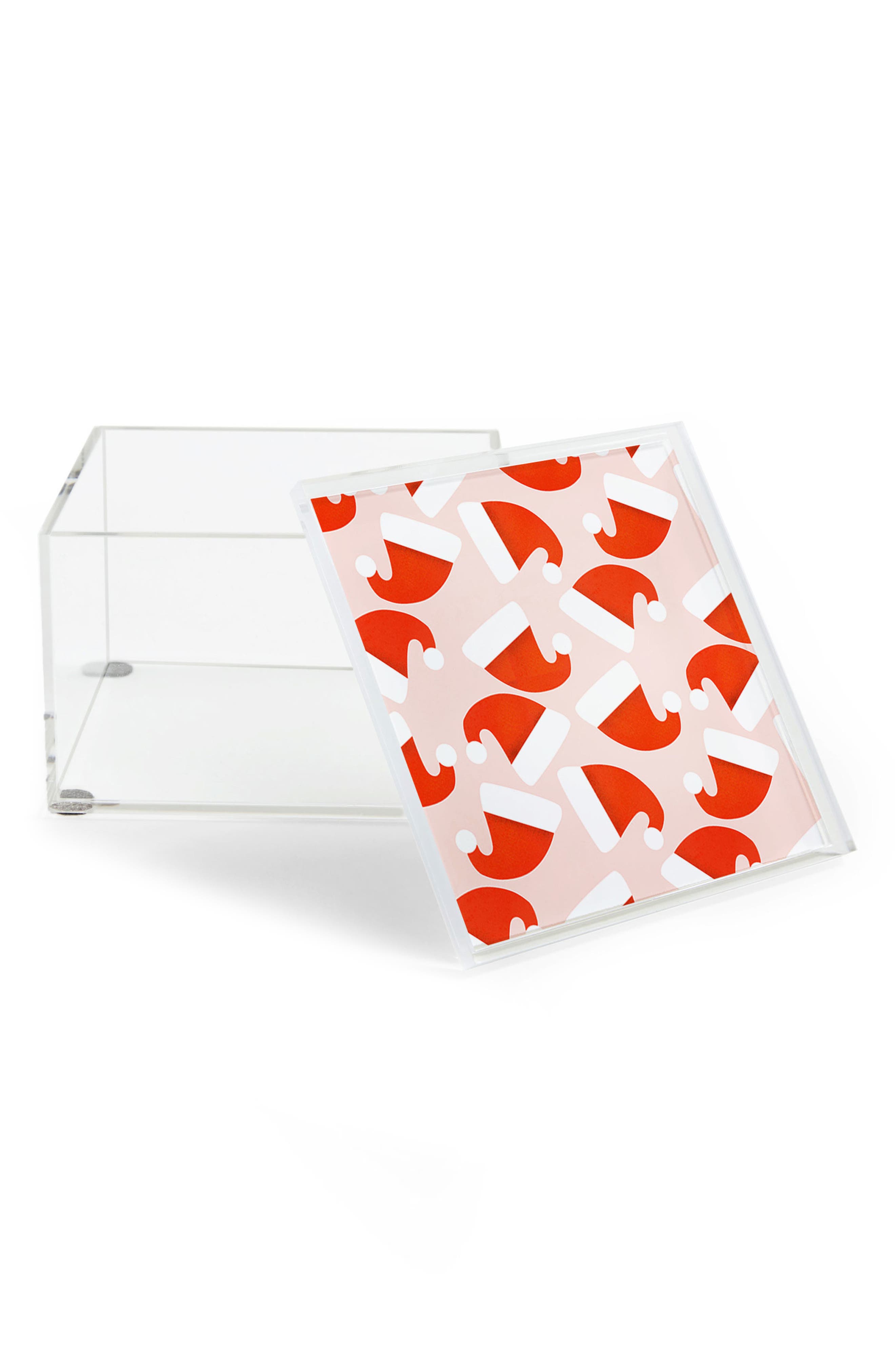 Deny Designs Showmemars Santa Hat Acrylic Box | Nordstromrack