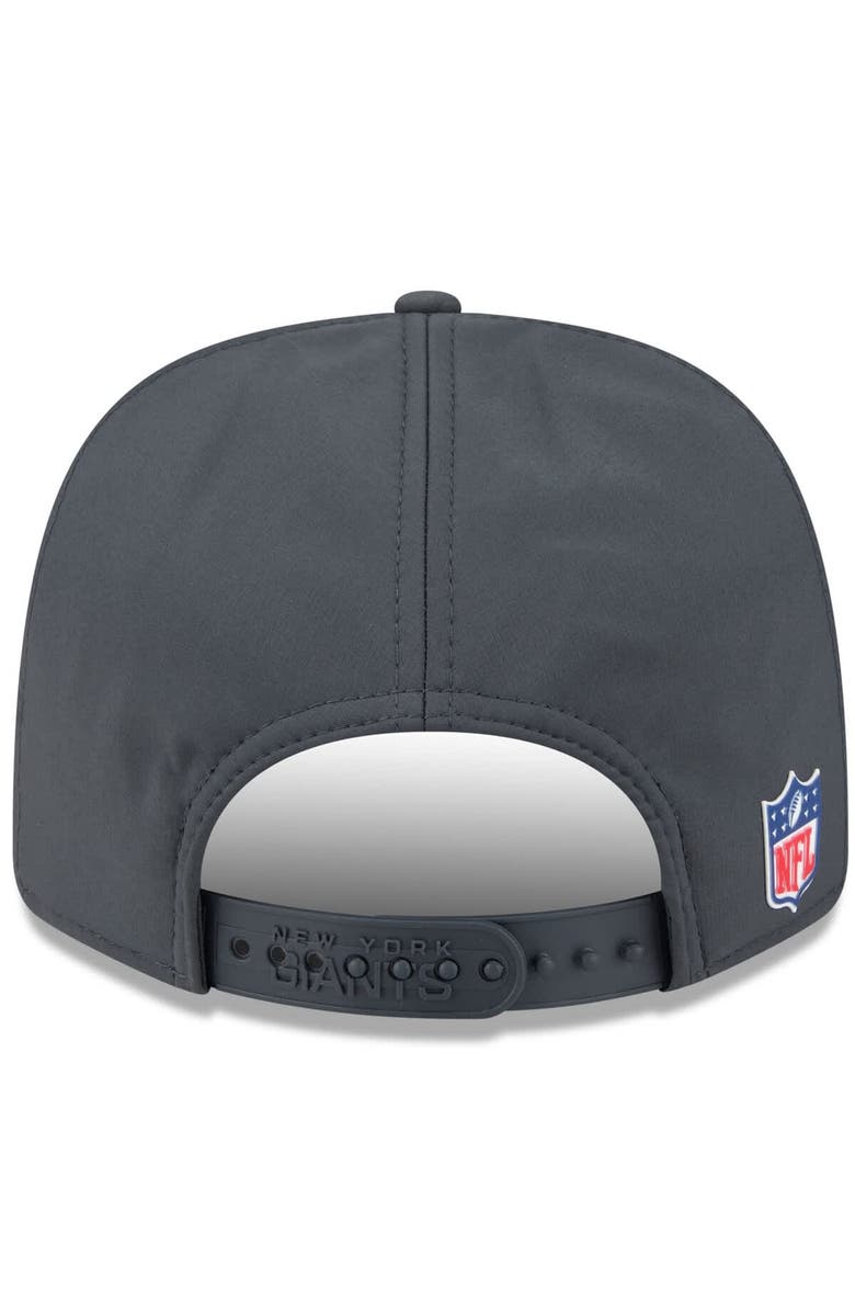 New Era Men's New Era Charcoal New York Giants 2025 Sideline Cold Weather 9SEVENTY Adjustable Hat, Alternate, color, 