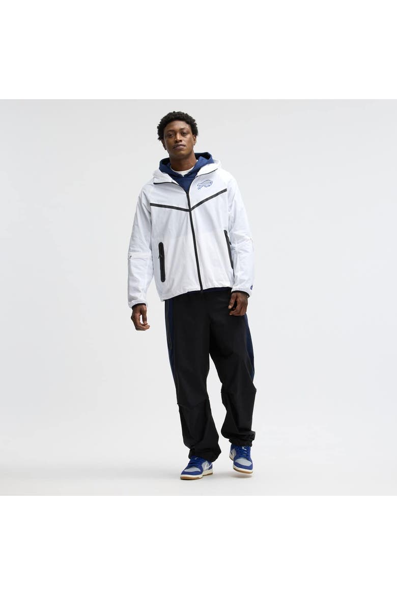 Men's Nike White Buffalo Bills 2025 Rivalries Collection Tech Raglan Full-Zip Jacket, Alternate, color, White