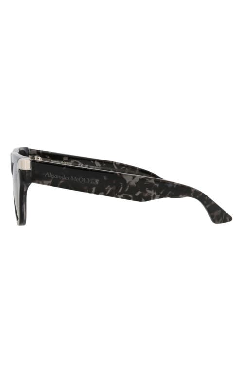 Alexander Mcqueen Mcqueen 51mm Square Sunglasses In Brown