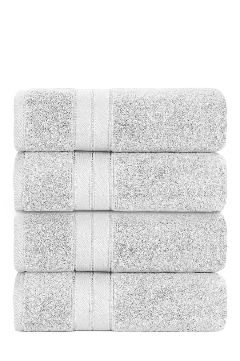 Spunloft Bath Towel - Set of 4, Main, color, GRAY