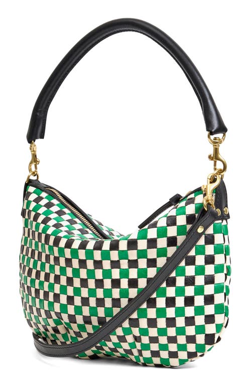 Clare V . Petit Moyen Woven Messenger Bag