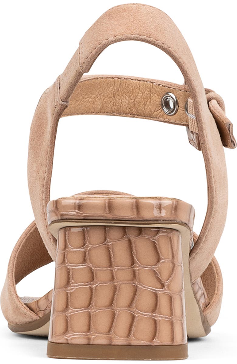 Donald Pliner City Sandal, Alternate, color, Rosette