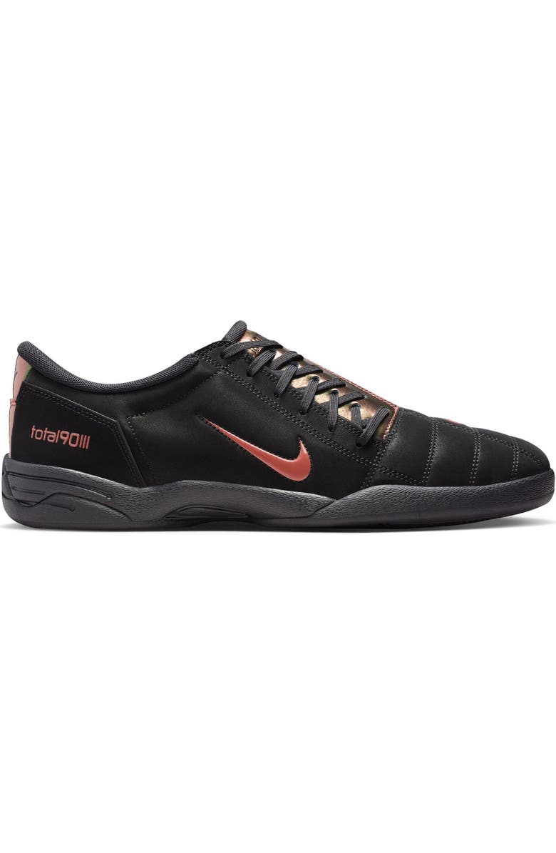Nike Total 90 Premium Tiempo Soccer Sneaker, Alternate, color, Black/ Red Sepia/ Black