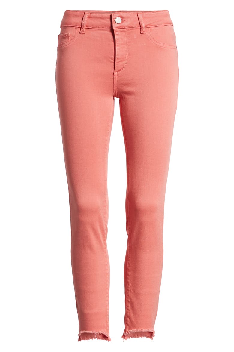 Florence Instasculpt Crop Skinny Jeans, Alternate, color, SUNSET